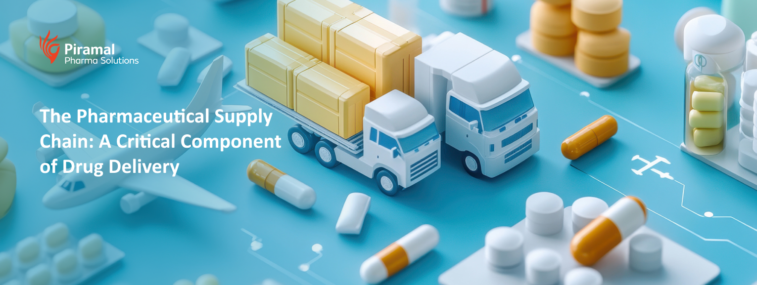 Pharmaceutical logistics and delivery truck